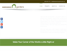 Tablet Screenshot of independencegardenspdx.com